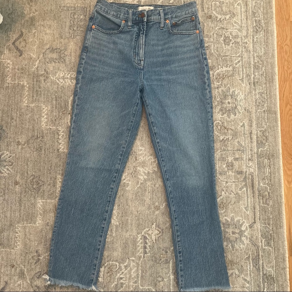 Madewell Perfect Vintage Crop Jean size 28
